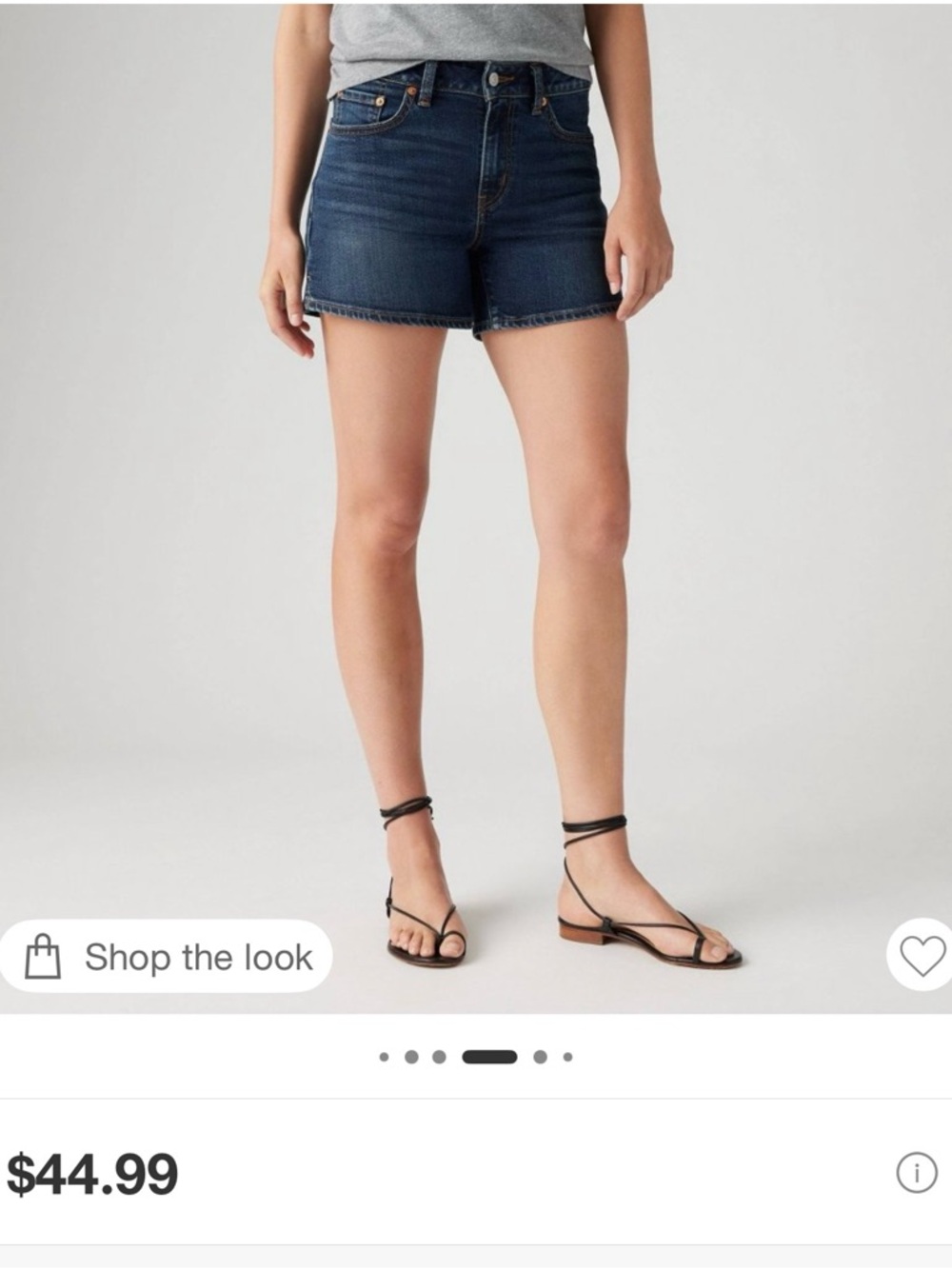 Levi's A-line Shorts 💛 Size 24